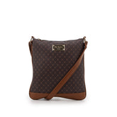 GULIANA CORE LOGO CROSSBODY BROWN TAN