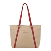 Camilla Tote Tan Red