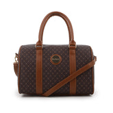 GULIANA CORE LOGO BOWLING BAG BROWN TAN