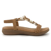 SKYLA SANDALS TAN