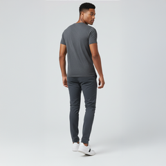 ARTHUR V-NECK DARK GREY T SHIRT
