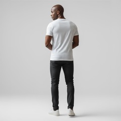 ARTHUR V-NECK WHITE T SHIRT