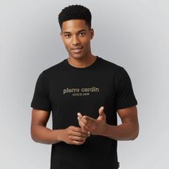 GRANDE  PC PRINT T SHIRT BLACK
