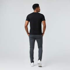 GRANDE  PC PRINT T SHIRT BLACK