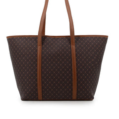 GULIANA CORE LOGO TOTE BROWN TAN