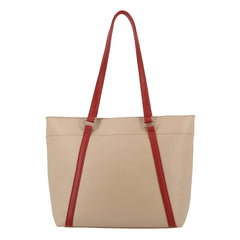 Camilla Tote Tan Red