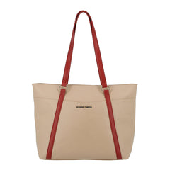 Camilla Tote Tan Red
