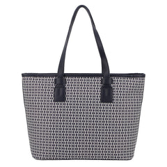 Mikayla Tote Navy Red