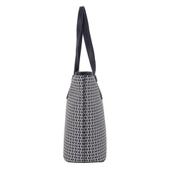 Mikayla Tote Navy Red