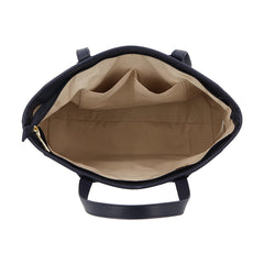 Mikayla Tote Navy Red