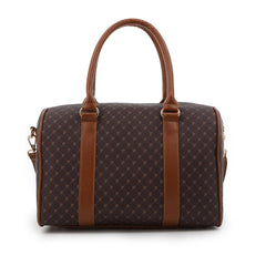GULIANA CORE LOGO BOWLING BAG BROWN TAN