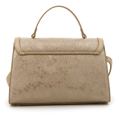 ELARA SATCHEL GOLD