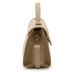 ELARA SATCHEL GOLD