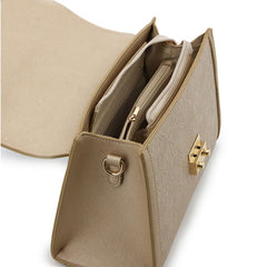 ELARA SATCHEL GOLD