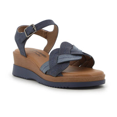 LOLLY WEDGES DENIM BLUE