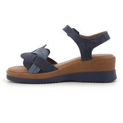 LOLLY WEDGES DENIM BLUE