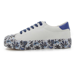PAISLEY 4 WHITE NAVY