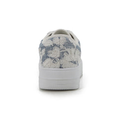 DENTELLE 1 CASUAL LACE UPS LIGHT BLUE