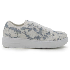 DENTELLE 1 CASUAL LACE UPS LIGHT BLUE