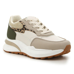 BELLE 1 SNEAKERS BEIGE MULTI
