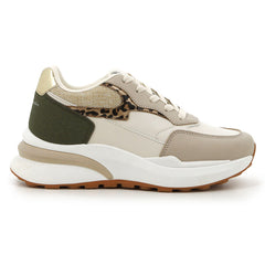 BELLE 1 SNEAKERS BEIGE MULTI