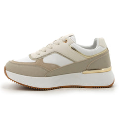 ANGELIQUE 2 SNEAKERS BEIGE WHITE