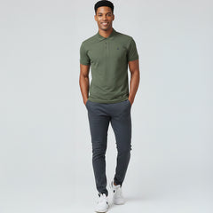 PK CLASSIC GOLF WITH P EMB OLIVE