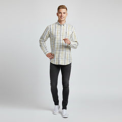 PC179 WHITE LONG SLEEVE SHIRT