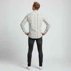 PC179 WHITE LONG SLEEVE SHIRT