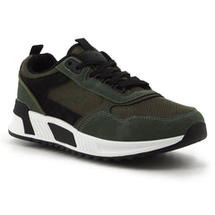 FELIX CASUAL LACE UP OLIVE BLACK