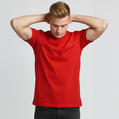 STAR 2 RED T-SHIRT
