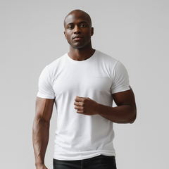 STAR 2 WHITE T-SHIRT