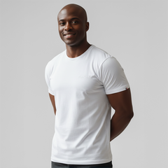 STAR 2 WHITE T-SHIRT