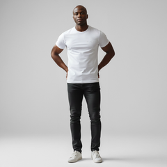 STAR 2 WHITE T-SHIRT